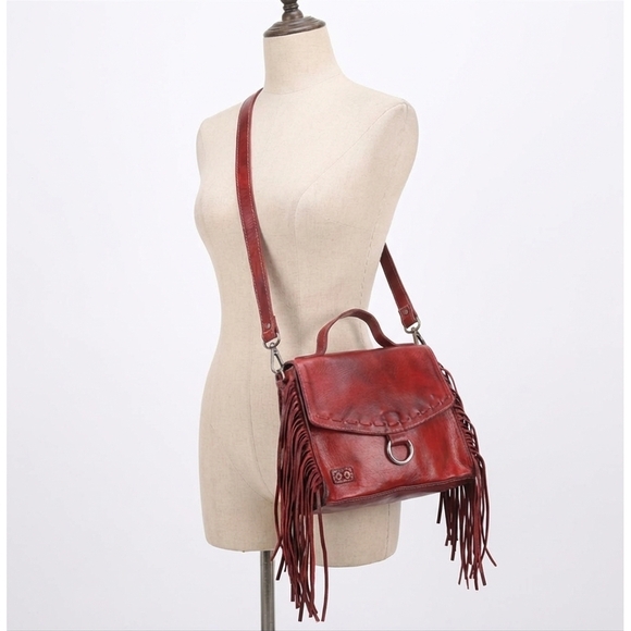 BEDSTU Handbags - NEW BEDSTU hidden crossbody bag in cherry lacquer dd